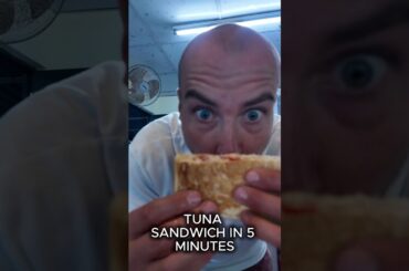 The Fastest Tuna Sandwich in the World | Ready in 5 Minutes #tunasandwich