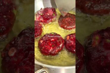 Beetroot tikki | #rumkiskitchen #food #viral #beetroottikki #recipe healthyrecipes #kabab #kebab #yt