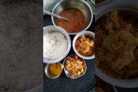 simplelunch#rasam#potatofry#ghee#lunchbox#eggrice#healthy#yummy#food#shorts#viral#trending#fyp#yt