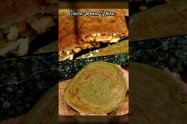 Sprouted Moong Dosa South Indian| Adai Dosa #indiakatadka #food #recipe #healthybreakfast #yummy