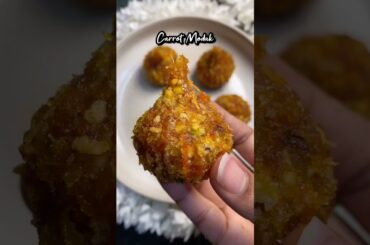 Carrot Modak Recipe | Healthy & Tasty Gajar Modak for Ganesh Chaturthi !! #modak #modakrecipe #yt