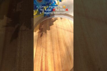 Banana & Peanut Butter Bread Toast | 2 Ingredients Healthy Breakfast#easybreakfastrecipe #ytshorts