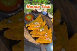 Instant Besan Masala Toast | Healthy Breakfast Idea #breakfastrecipe #shorts