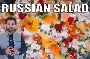 Easy Russian Salad Recipe | Healthy, Creamy & Super Tasty | Authentic Method | Riyasat kitchen Foods