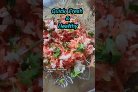 No Cook Salad Recipe | Healthy Carrot Salad #salad #carrot #shorts