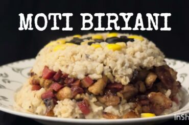 Easy Moti Biryani | Diet Food | Quick Healthy Dinner Idea