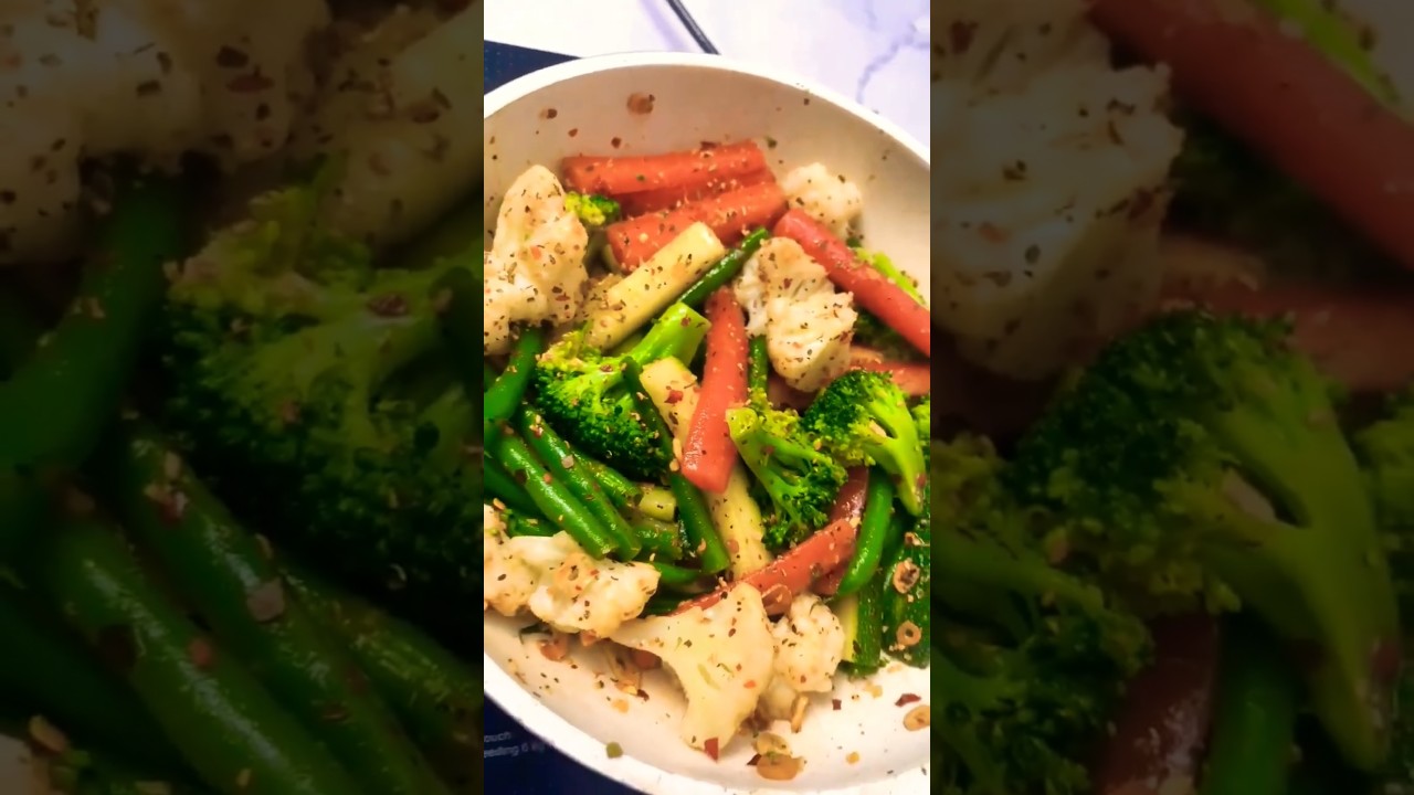 Daily healthy veggie salad #asmr #food #recipe #asmrcooking Daily healthy veggie salad #asmr #food #recipe #asmrcooking