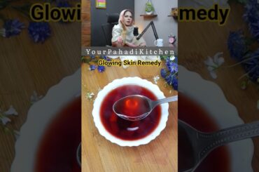 Glowing Skin at Home with Beetroot & Carrot #shorts #glowingskin #skincare #healthyrecipes