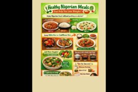 Healthy Nigerian Meals for Weight Loss | Easy Low-Calorie Recipes You’ll Love