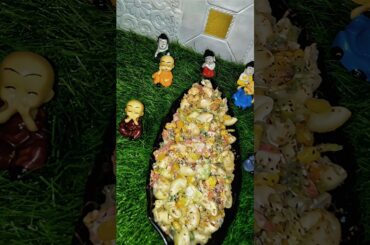 Creamy Macaroni Salad Recipe | Healthy & Tasty | @cookingwithrudrika #shorts #shortsfeed #viral