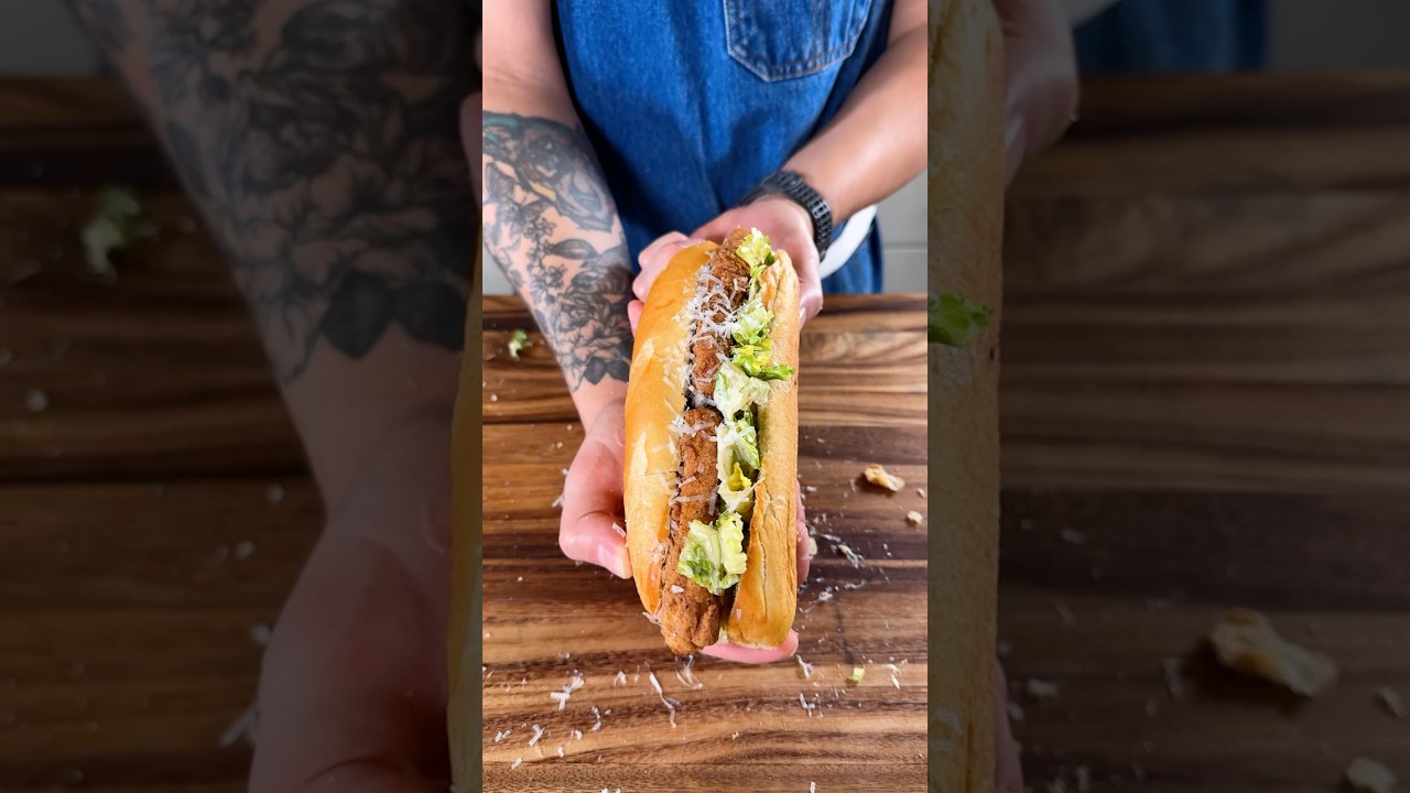 THE BEST CAESAR SALAD SANDWICH THE BEST CAESAR SALAD SANDWICH