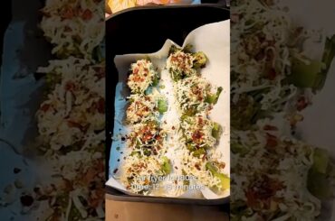 broccoli cheese made with simple ingredient low calorie crispy l #shortvideo #shorts #healthyfood