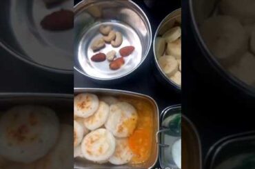 #Lunch and snack box #healthy recipes #121 #banana+nuts #kutty dosa #shorts #sivaparthi