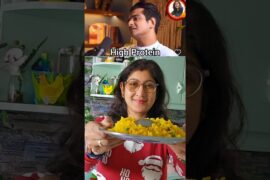 Egg Poha Recipe #shorts #viral #recipe #youtubeshorts #highprotein #eggpoha