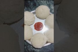 Bache Huye Chawal Se Soft Idli | Leftover Rice Idli Recipe | Easy Breakfast | Ghar Ki Rasoi#shorts