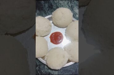 Bache Huye Chawal Se Soft Idli | Leftover Rice Idli Recipe | Easy Breakfast | Ghar Ki Rasoi#shorts