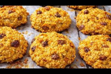 The cheapest healthy oatmeal cookie! No flour! No sugar! Low-calorie and delicious!