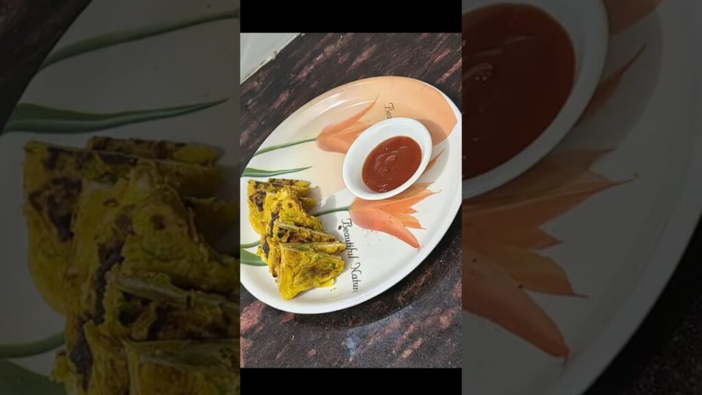 No deep fried bread pakoda… healthy breakfast recipes… #cookingshorts #short #shorts #recipe