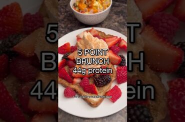 Easy & Healthy Brunch 5 WW Points