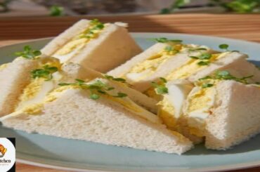 Sandwich Recipe by Zainyskitchen|Egg Mayo Sandwich|Egg Salad Sandwich|Easy & Quick Mayo Sandwich