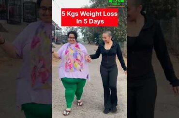 How to Lose 5 Kgs in Just 5 Days Naturally | Fat Loss Challenge | Indian Weight Loss Diet by Richa