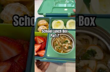 School Lunch Box Part 7 #lunchbox #lunchboxideas #schoollunch #schoollunchbox #kidslunchbox