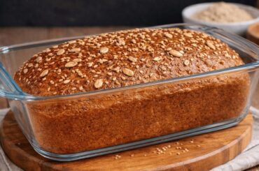 No flour, no yeast! Gluten free bread in 10 minutes! Just take a cup of walnuts and seeds
