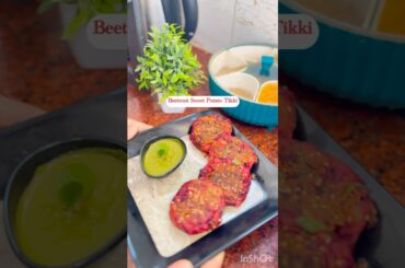 #1.Healthy Weight Loss Recipe | Breakfast / Dinner | Beetroot Sweet Potato Tikki #weightlossrecipe