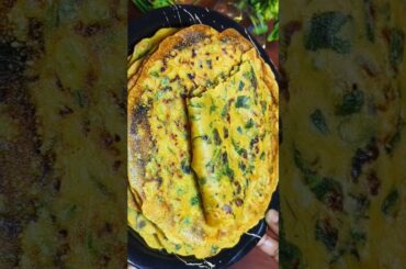 Breakfast ke Liye Healthy Paratha l Methi Paratha Recipe #food #foodie #paratha #ytshorts #shorts