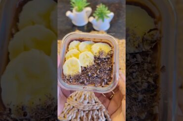 Healthy dessert recipe| weight loss friendly dessert | Banana chia pudding