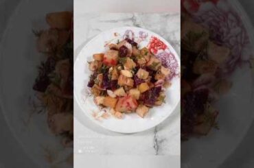 Cooking Nutritious Vegetable Salad|Asmr food#nutrition #vegetables #salad #asmr