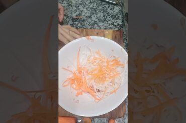 #KOREAN RADISH SALAD# SPICE # HEALTHY # SEASONAL VEGETABLES # MUST TRY RECIPE #VIRAL