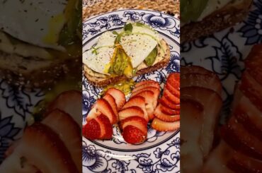 Avocado Toast with Poached Egg | A Mediterranean Morning