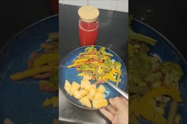 Simple steam, super health: a small food change.#rjhealthyworld #shots #steamedvegetables#food#salad