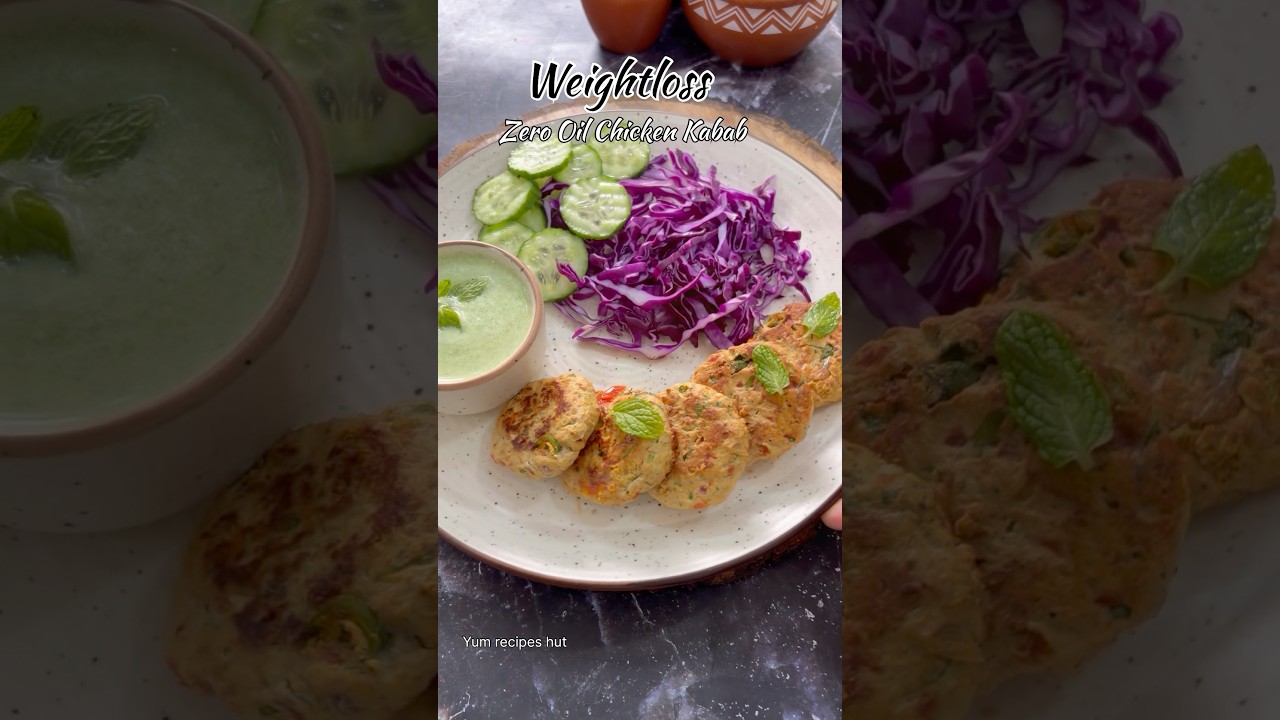 Zero Oil Chicken kabab #shorts #shortsfeed #viral #zerooilrecipe #trending #healthy #chickenkabab Zero Oil Chicken kabab #shorts #shortsfeed #viral #zerooilrecipe #trending #healthy #chickenkabab