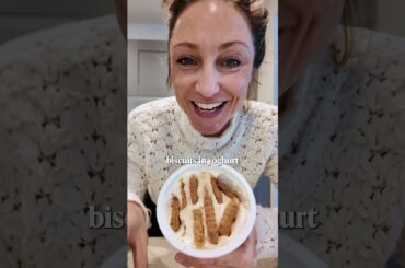 Trying the viral biscoff Cheesecake  #recipe #easynutrition #caloriedeficit