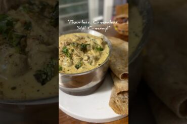 “Pure Healthy White Creamy Mushrooms (No Flour, NoCream, No Cheese!)”#healthyrecipes