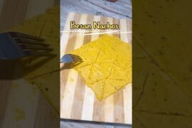 Healthy Besan Nachos | Home made nachos| #shorts #besan #nachos ##flavoursbyshini #recipe #food