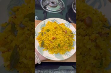Poha - Healthy Breakfast Recipe #trending #recipe #viral #ytshorts #food #poha #healthyrecipes