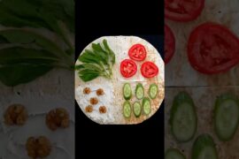 "Healthy 4-Section sandvich|Quick30s recipe|ASMR"