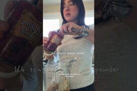 Make chickpea blondies with me! #baking #healthyrecipes #healthylifestyle #healthybaking