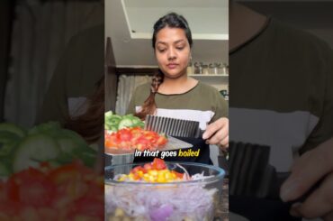 Healthy recipes - chickpeas feta cheese salad  #healthyrecipes #salad #protein