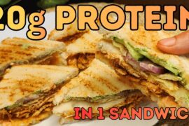 Healthy Protein Sandwich Recipe | Easy & Healthy Iftar Snack | Ramadan