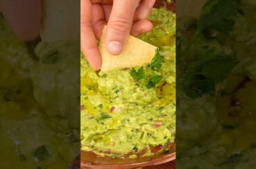 Crispy Baked Tortilla Chips & Creamy Homemade Guacamole | Easy Healthy Snack Recipe