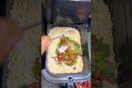 Healthy Namkeen in Airfryer #shorts #recipe #airfryerrecipes #healthysnacks