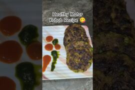 Healthy Hare Matar Ke Kabab| Matar Kabab Recipe| #matarcutlet #ytshorts #shortsfeed
