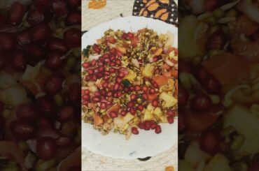 Healthy Sprouts Moong Chaat Recipe #youtubeshorts #shortsfeed #sprout
