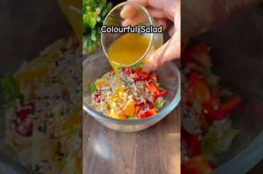 #shorts #ytshorts #saladrecipe #salad #saladforweightloss #saladbowl #5minuterecipe #healthysalad