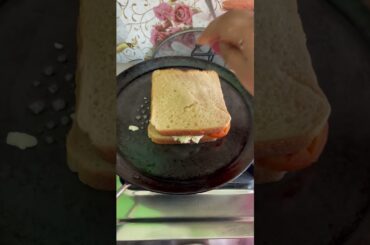 Bread recipe day-6 Veggies sandwich #healthy #food #shorts