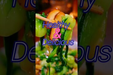 Healthy & Delicious: Garlic Mushroom & Bok Choy Stir-Fry #food #recipe